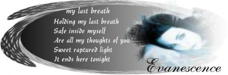 my last breath